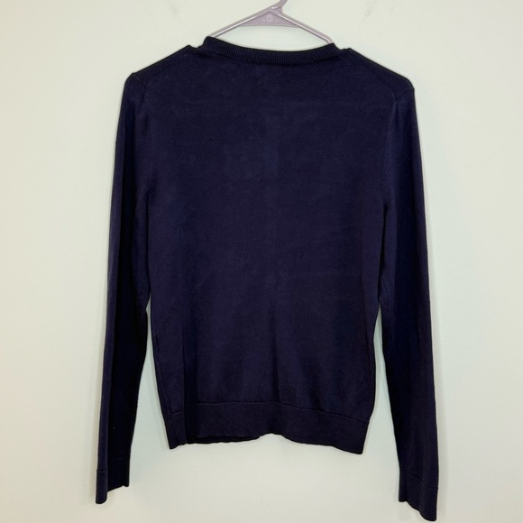 Vineyard Vines navy blue button down cardigan women’s size S layering classic - Picture 5 of 9